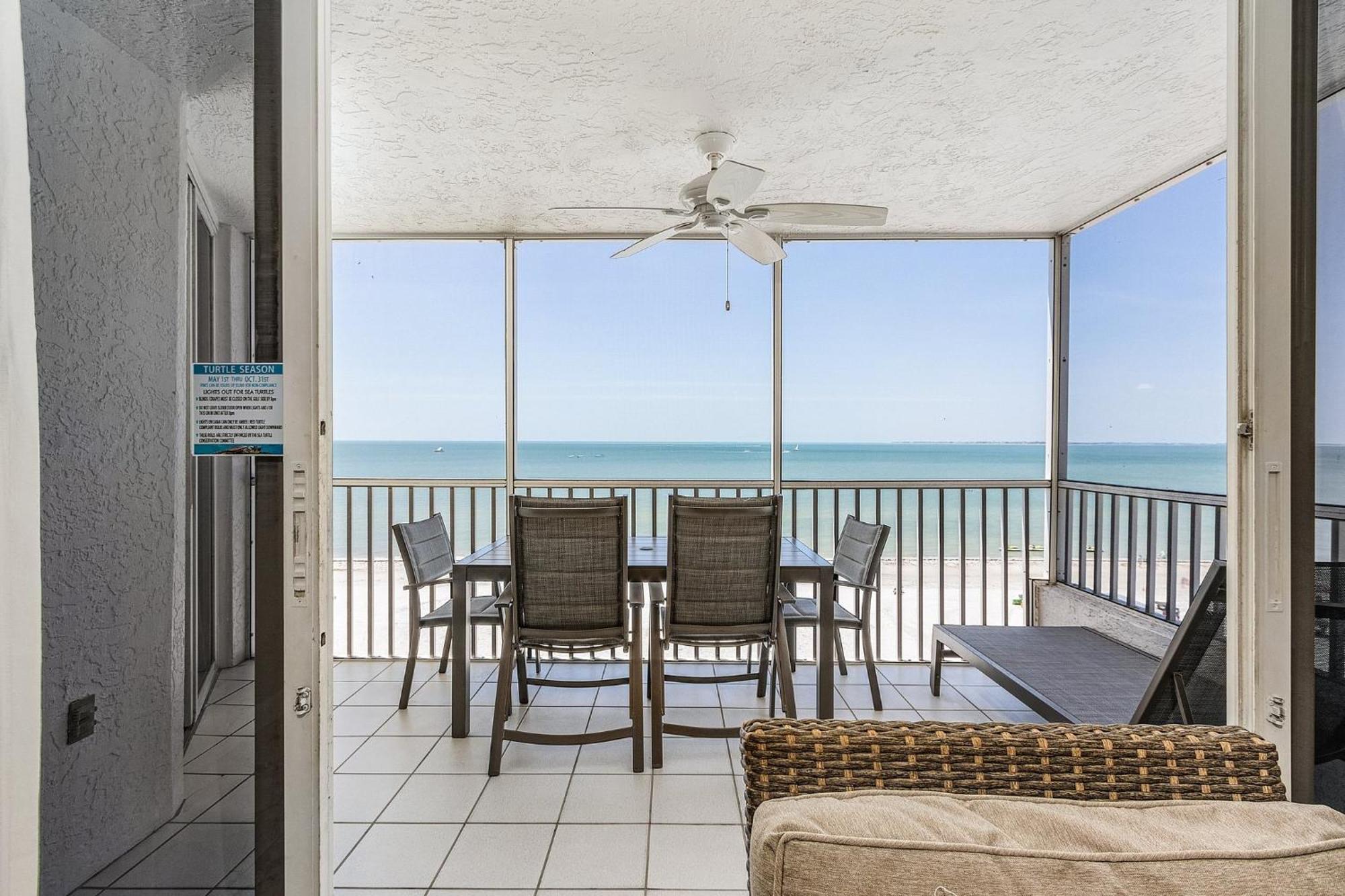 Fantastic Gulf Front Condo On The North End Of The Island - Beach Villas # 504 Condo Fort Myers Beach Ngoại thất bức ảnh